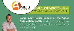 Agileo Automation to exhibit at ALD for Industry 2026
